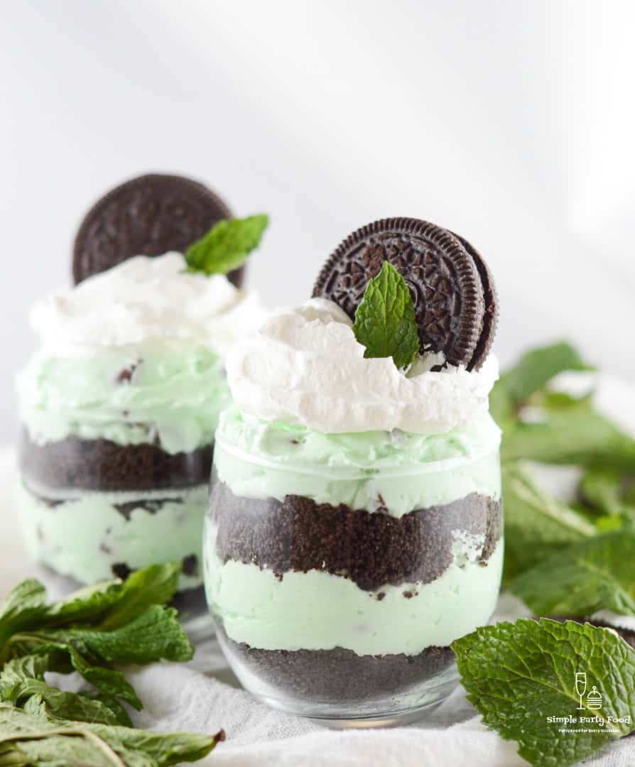 st patrick day andes mint cupcakes