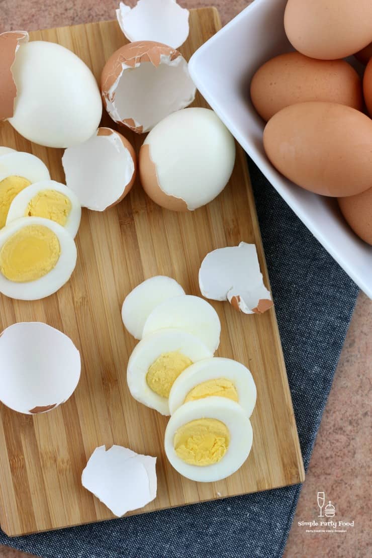 SIMPLE Instant Pot Hard Boiled Eggs Simple Party Food