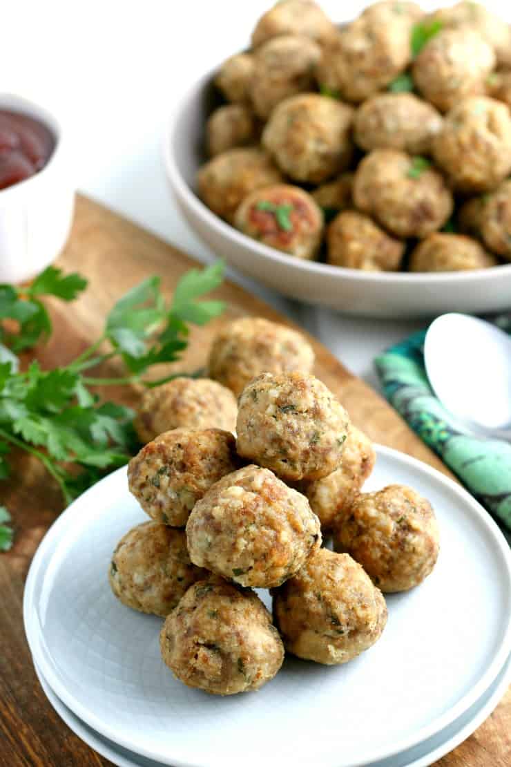 SIMPLE Basic Baked Meatball Recipe Simple Party Food